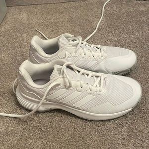 Adidas white Game Court 2 tennis court shoes - Size 7.5 - worn once